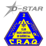 VE2RQT 144,950 MHz Répéteur D-Star du Club Radio Amateur de Québ